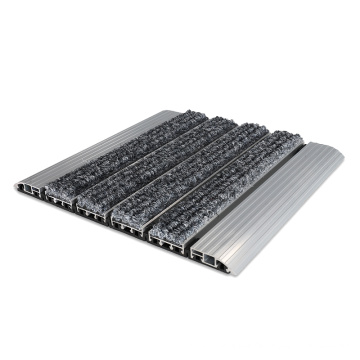 China Manufacturer Aluminum alloy mat Wholesale Custom Aluminum Anti-slip Entrance Door Mat for home